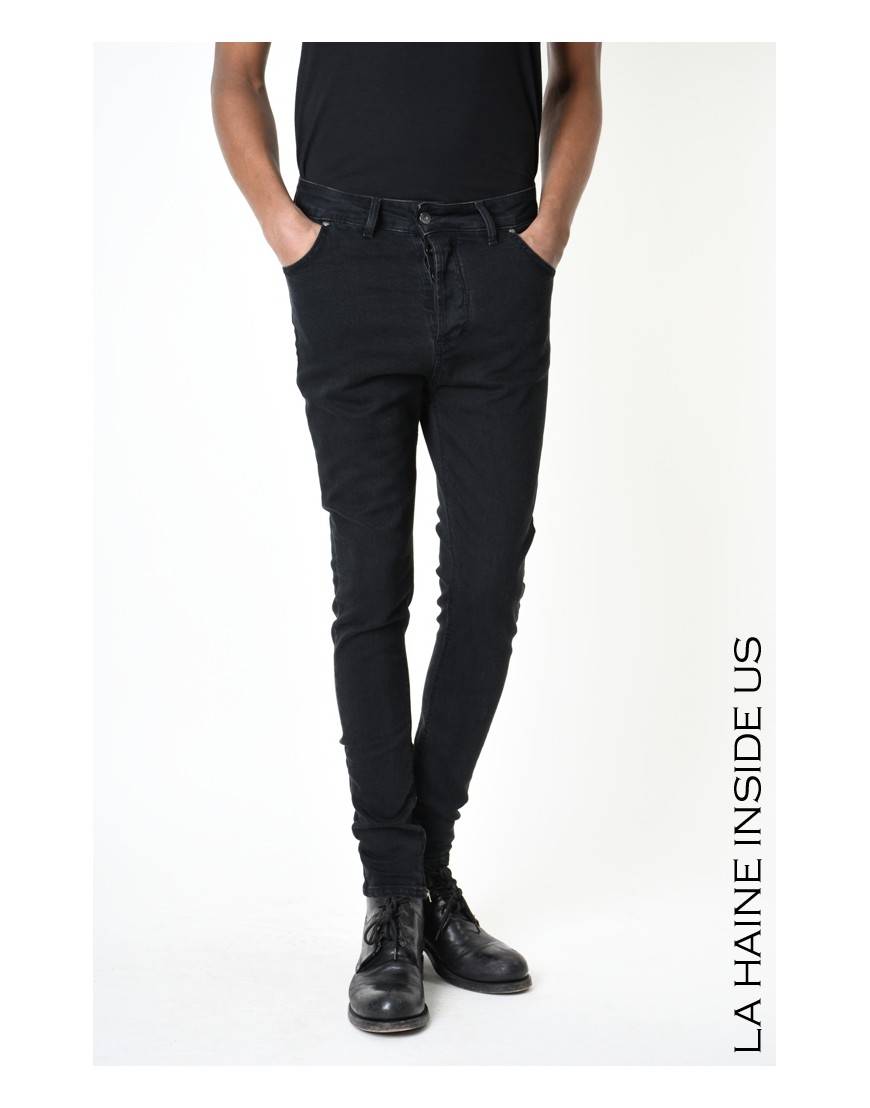 La haine inside us 3X LM217 JEANS Nero