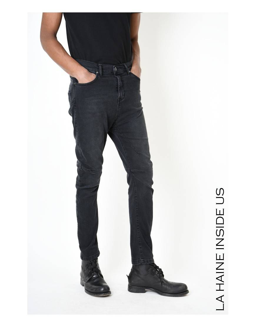 La Haine Inside Us 3X LM218 JEANS Nero
