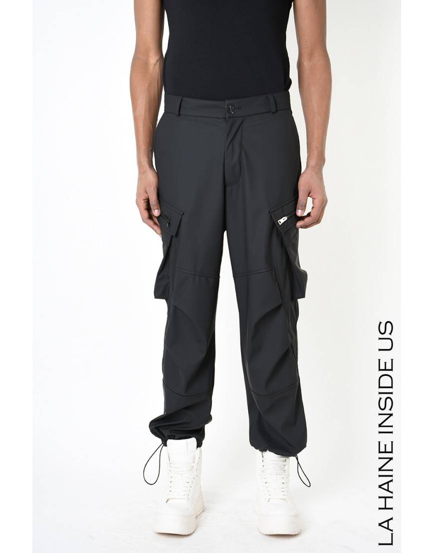 La Haine Inside Us 3Z LM147 PANTALONE Nero