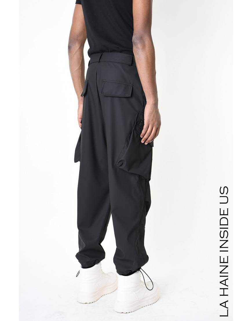 La Haine Inside Us 3Z LM147 PANTALONE Nero