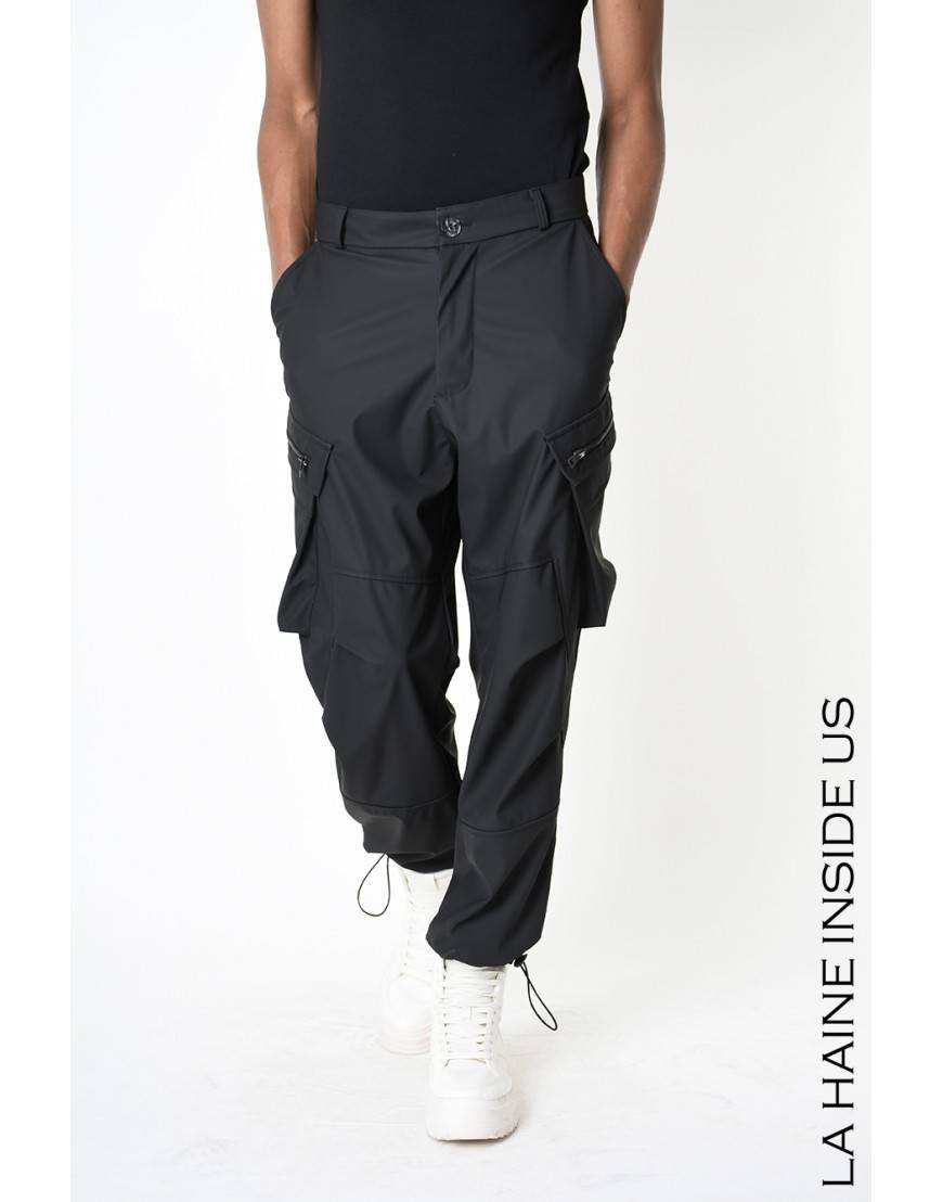 La Haine Inside Us 3Z LM147 PANTALONE Nero