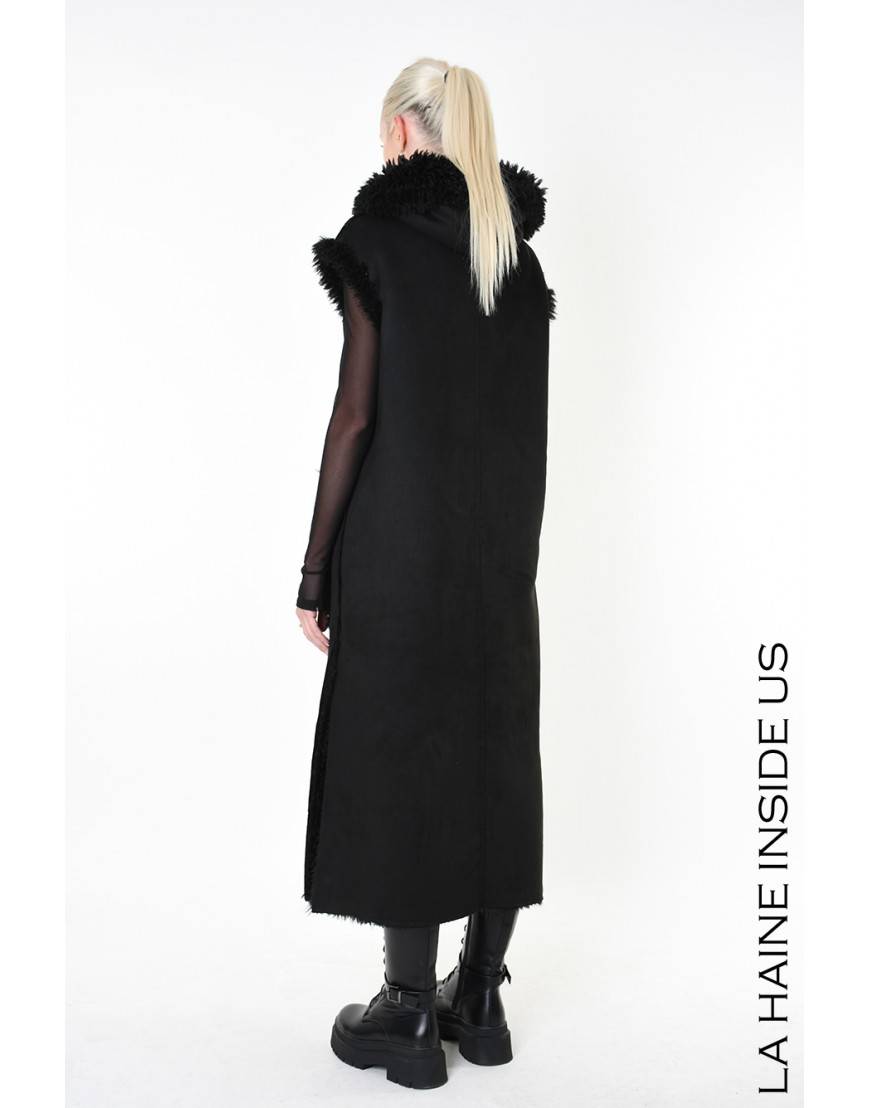 La Haine Inside Us 4- LW860 GILET UNISEX D Nero