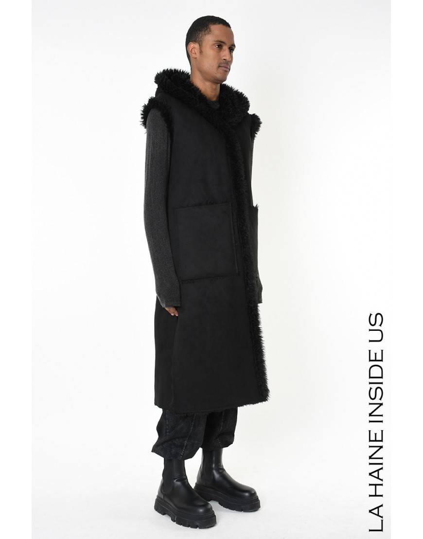 La Haine Inside Us 4- LW860 GILET UNISEX U Nero