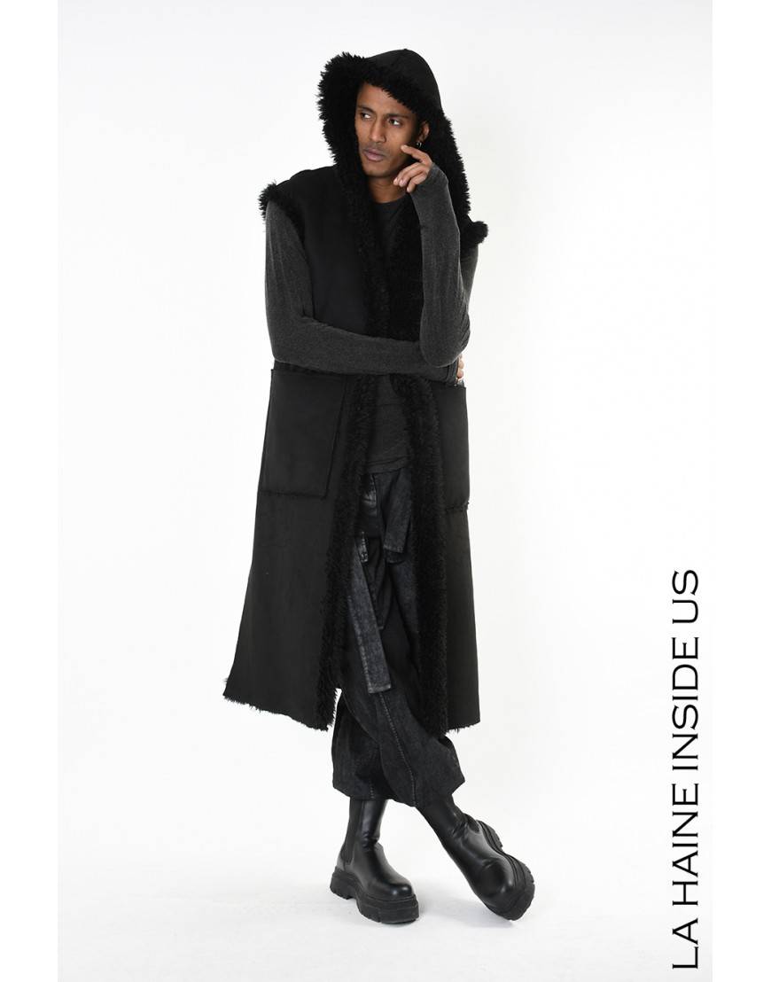 La Haine Inside Us 4- LW860 GILET UNISEX U Nero