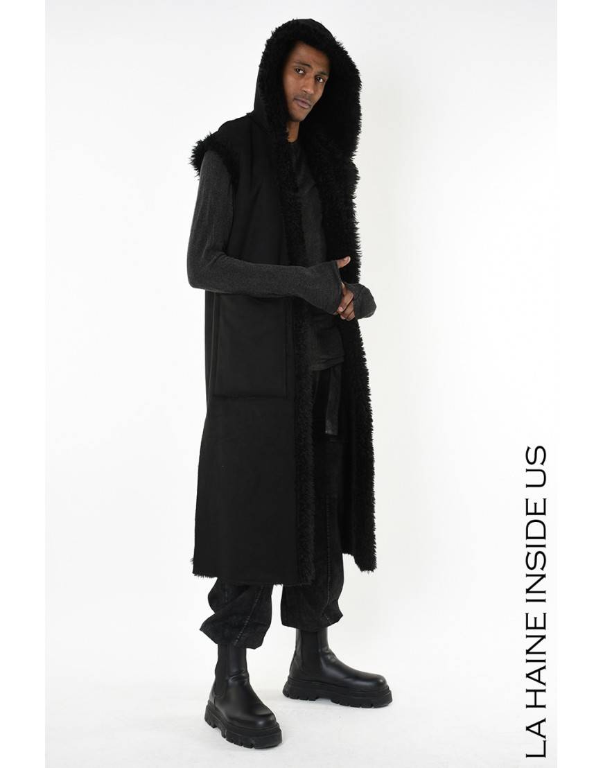 La haine inside us 4- LW860 GILET UNISEX U Nero