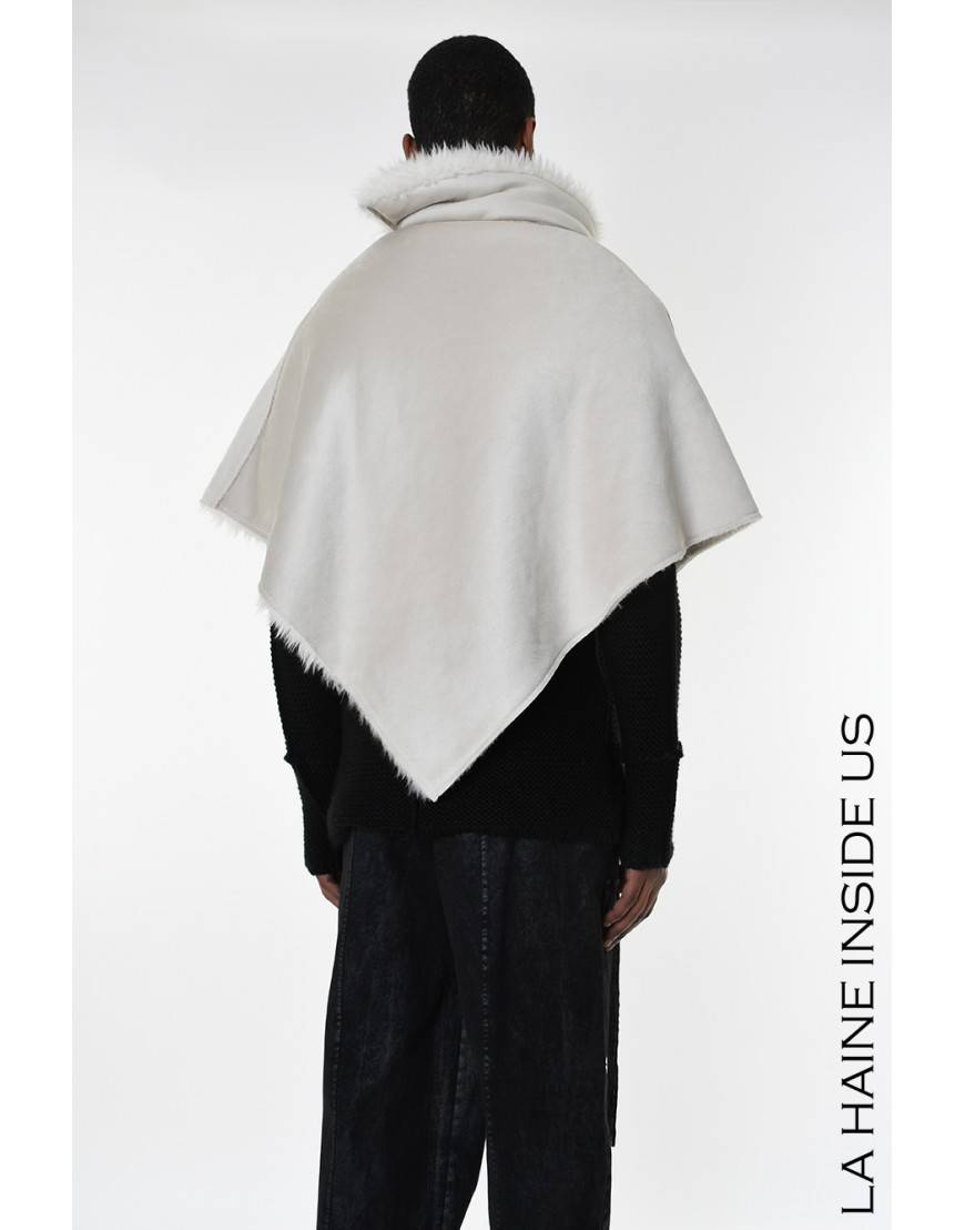La Haine Inside Us 4- LW862 PONCHO UNISEX U Ice