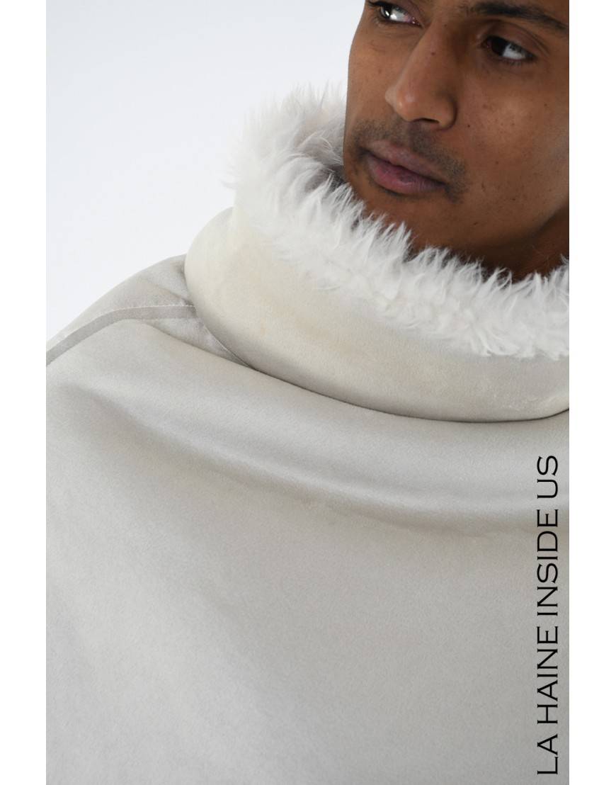 La Haine Inside Us 4- LW862 PONCHO UNISEX U Ice
