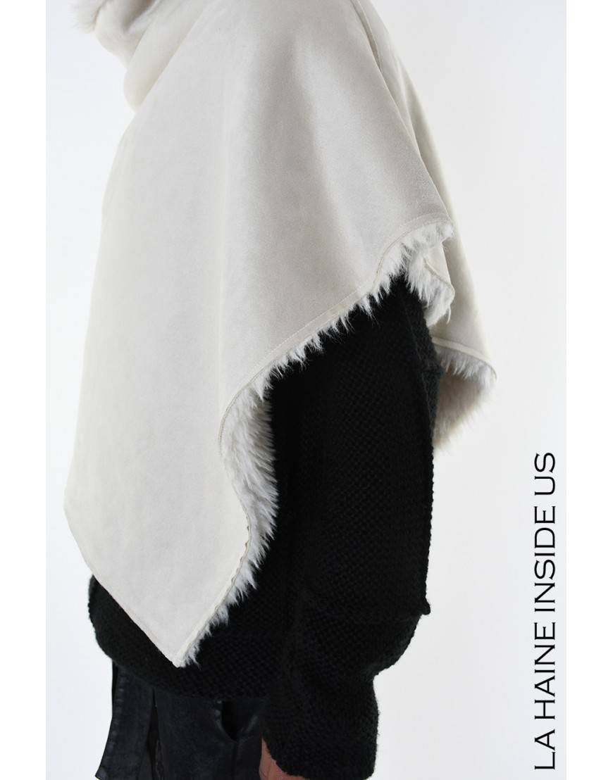 La Haine Inside Us 4- LW862 PONCHO UNISEX U Ice