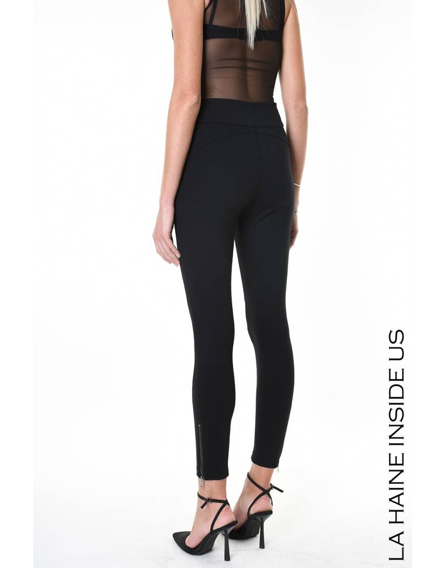 La Haine Inside Us 4B LW550 PANTALONE Nero