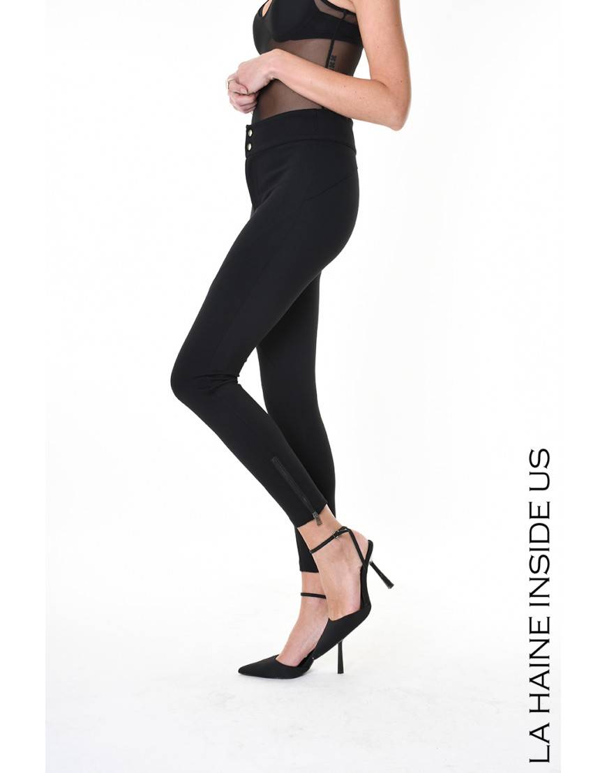 La Haine Inside Us 4B LW550 PANTALONE Nero