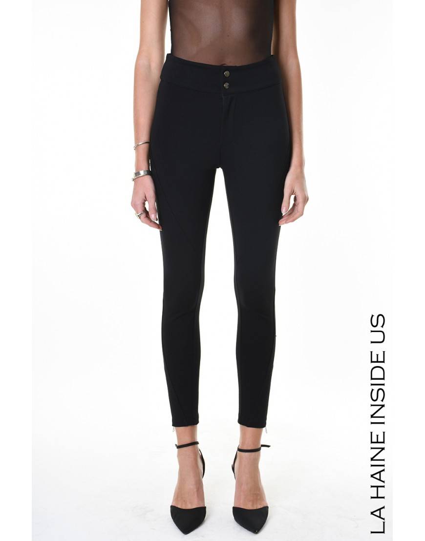 La haine inside us 4B LW550 PANTALONE Nero