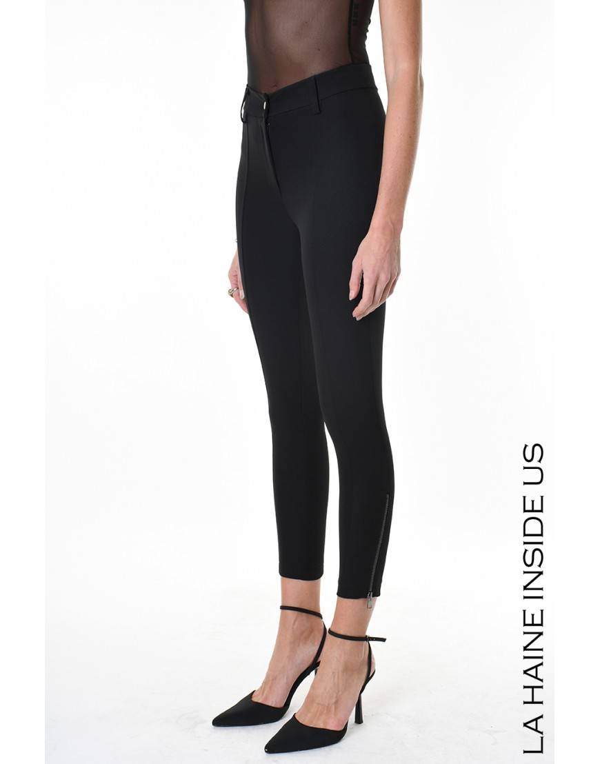 La Haine Inside Us 4B LW634 PANTALONE Nero