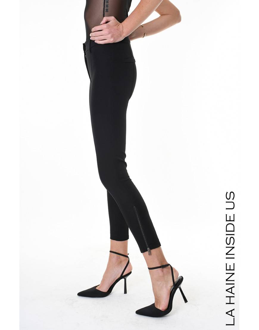 La Haine Inside Us 4B LW634 PANTALONE Nero