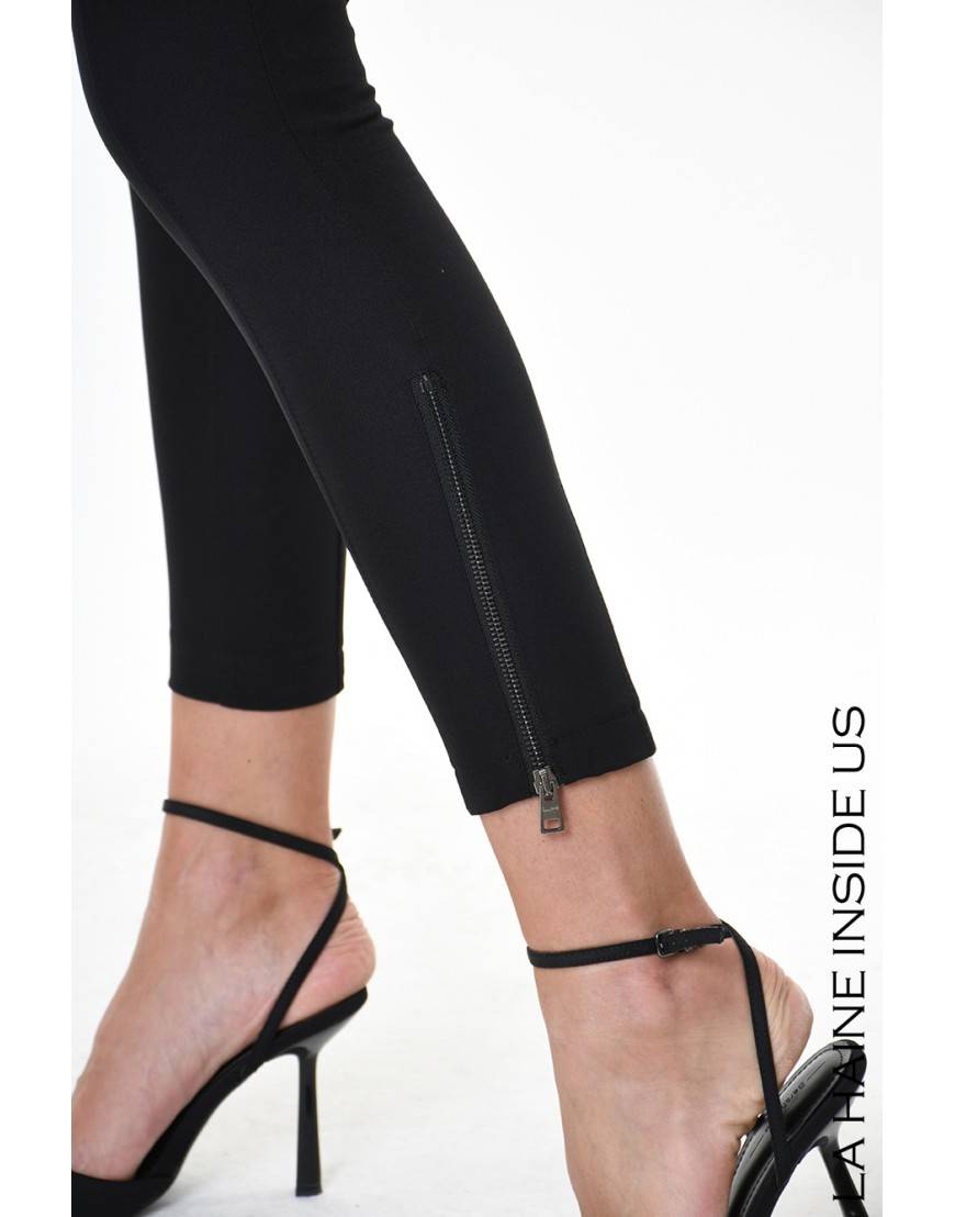 La Haine Inside Us 4B LW634 PANTALONE Nero