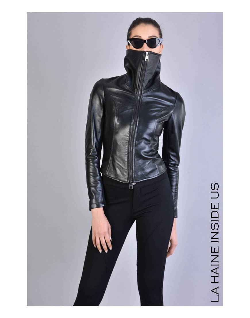 La Haine Inside Us 4B LW635 GIACCA Nero