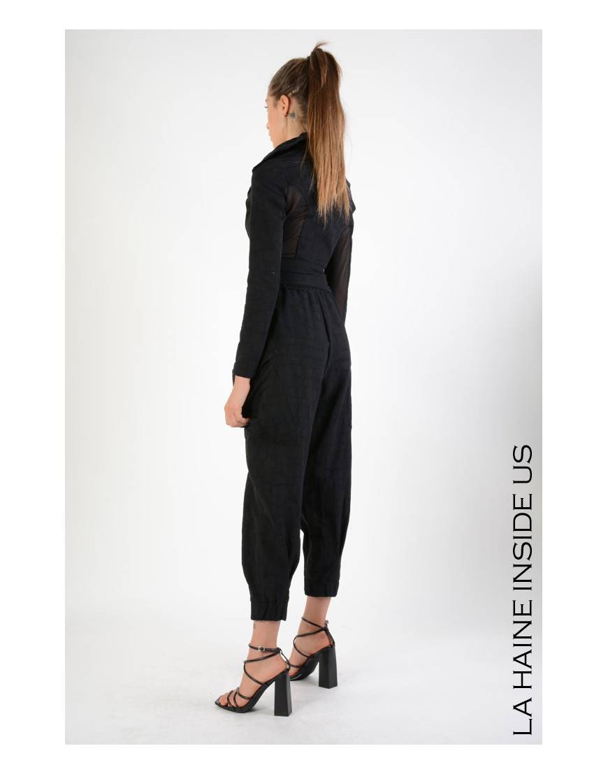 La Haine Inside Us 4B LW656 GIACCA Nero