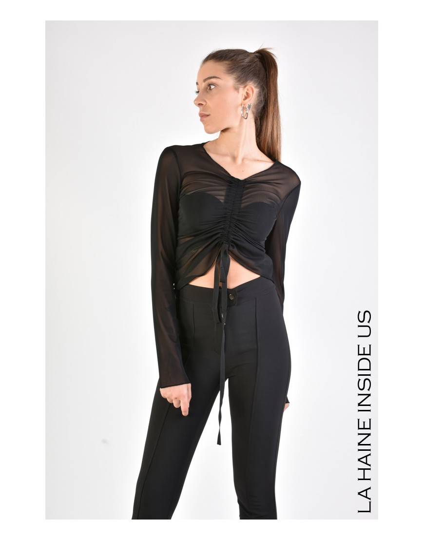 La haine inside us 4B LW668 T-SHIRT Nero