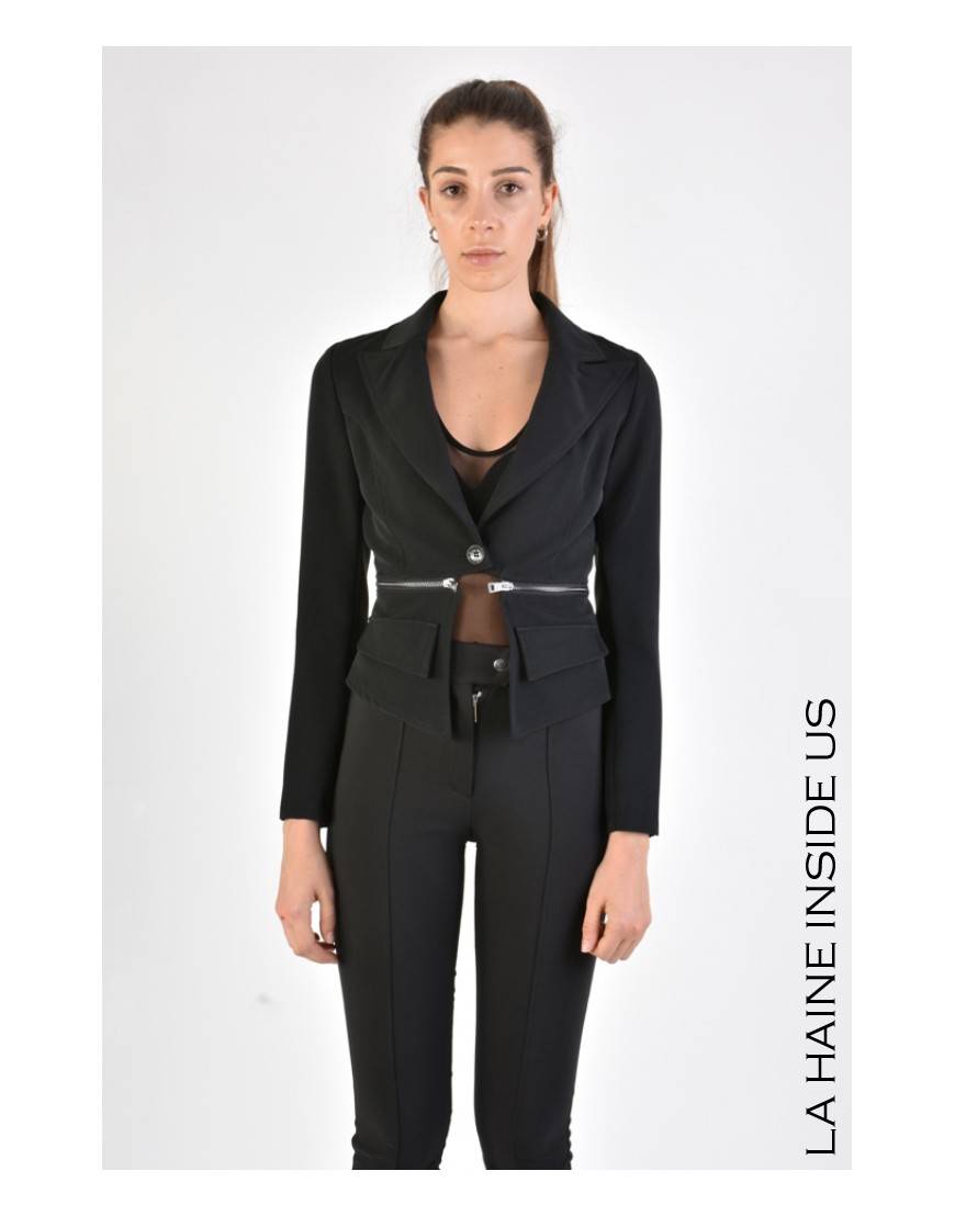 La haine inside us 4B LW669 GIACCA Nero