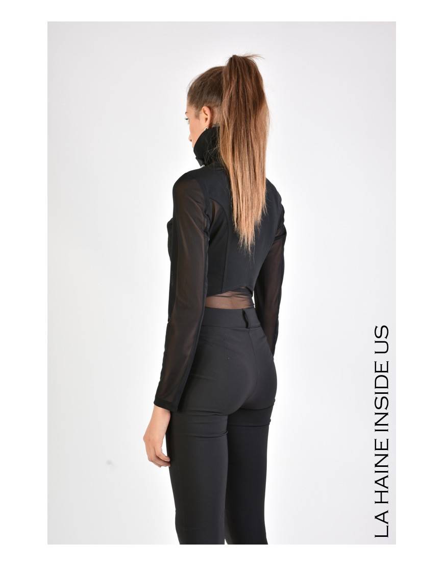 La Haine Inside Us 4B LW670 GIACCA Nero