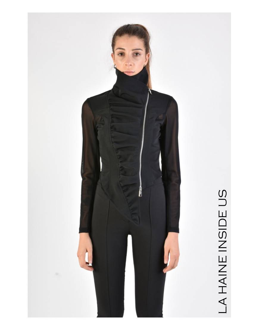 La haine inside us 4B LW670 GIACCA Nero