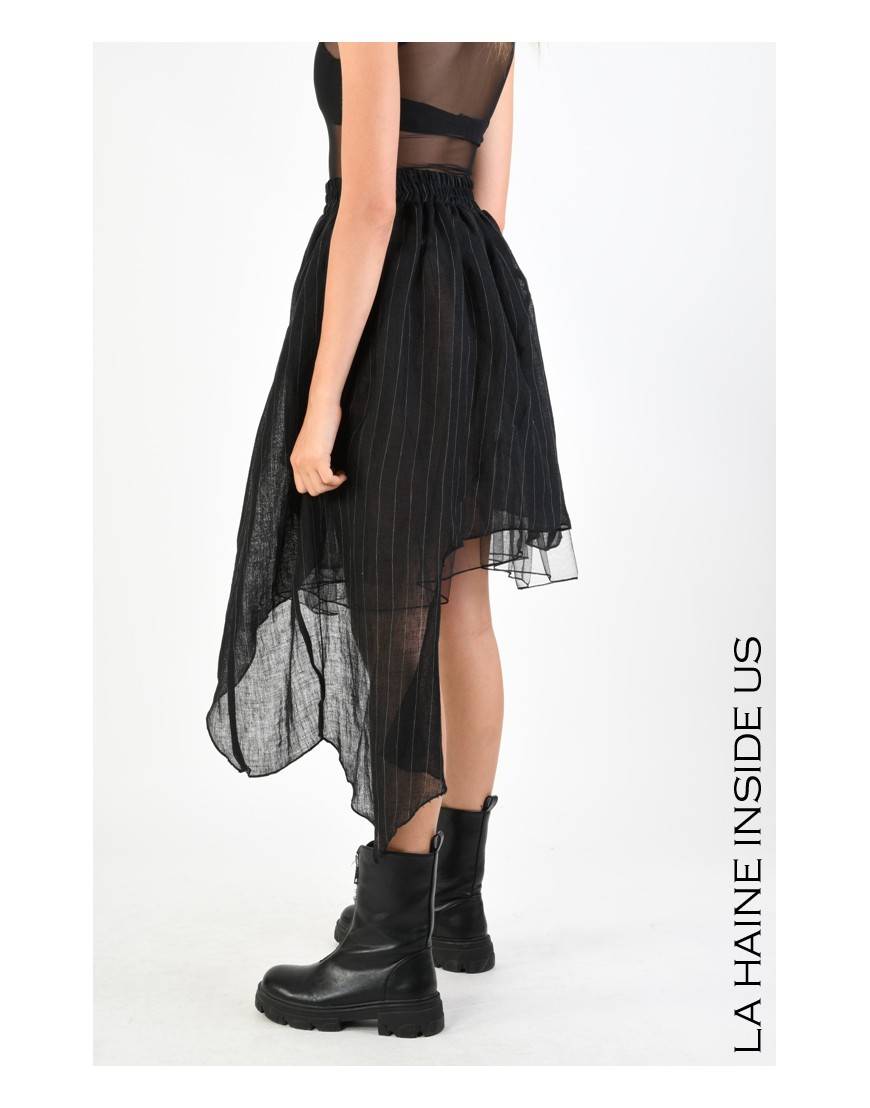 La Haine Inside Us 4B LW683 GONNA Nero