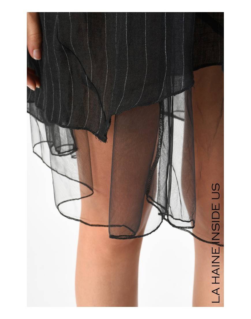 La Haine Inside Us 4B LW683 GONNA Nero