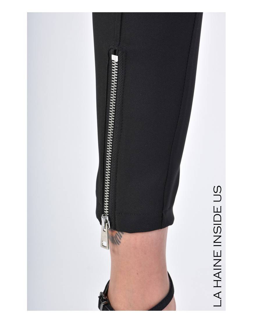 La Haine Inside Us 4B LW693 PANTALONE Nero