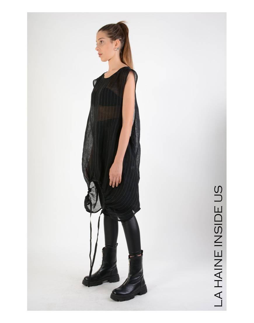 La Haine Inside Us 4B LW701 BLUSA Nero