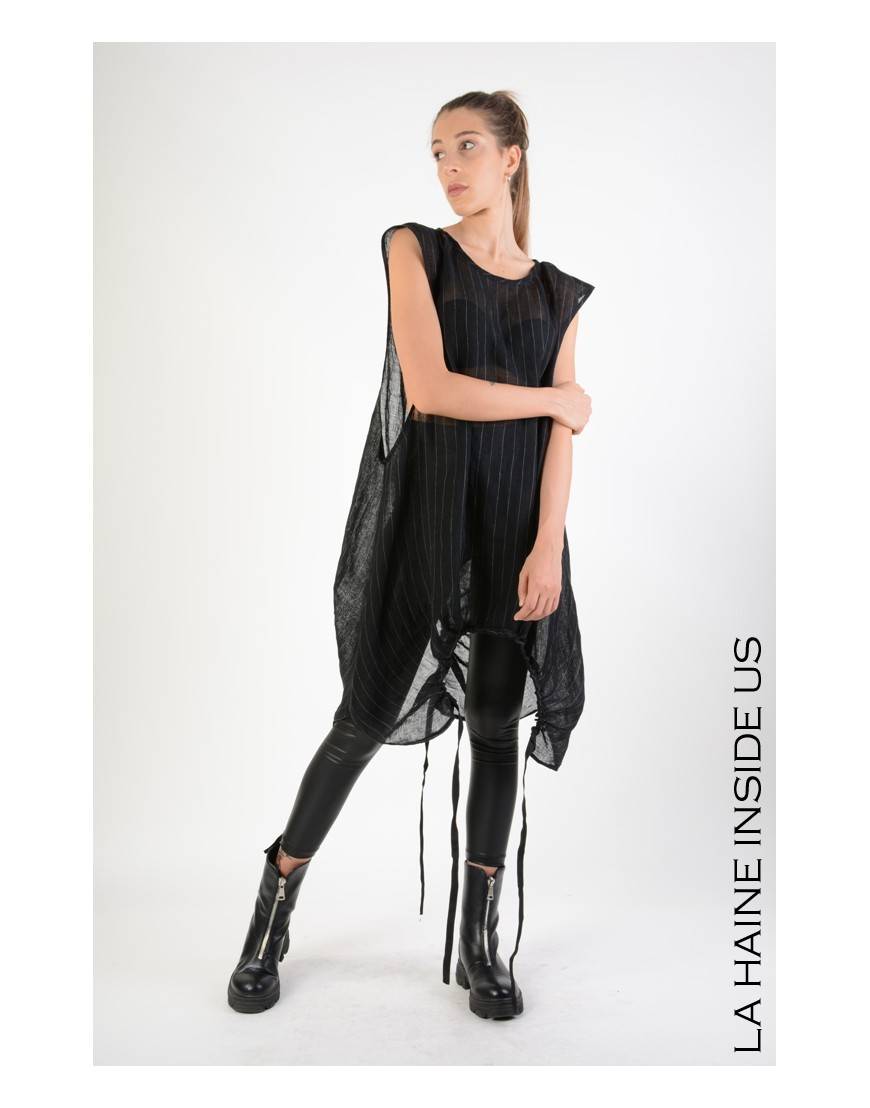 La haine inside us 4B LW701 BLUSA Nero