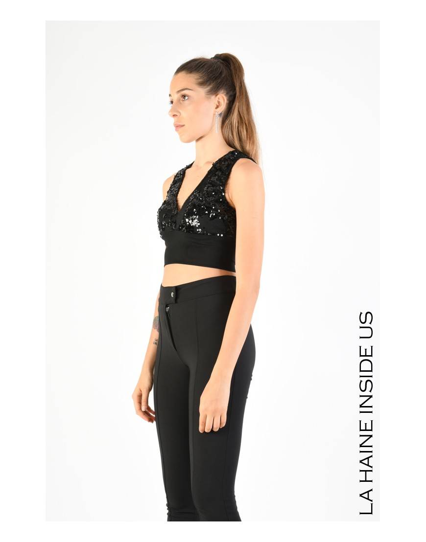 La Haine Inside Us 4B LW721 TOP Nero