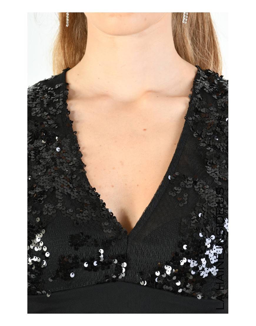 La Haine Inside Us 4B LW721 TOP Nero