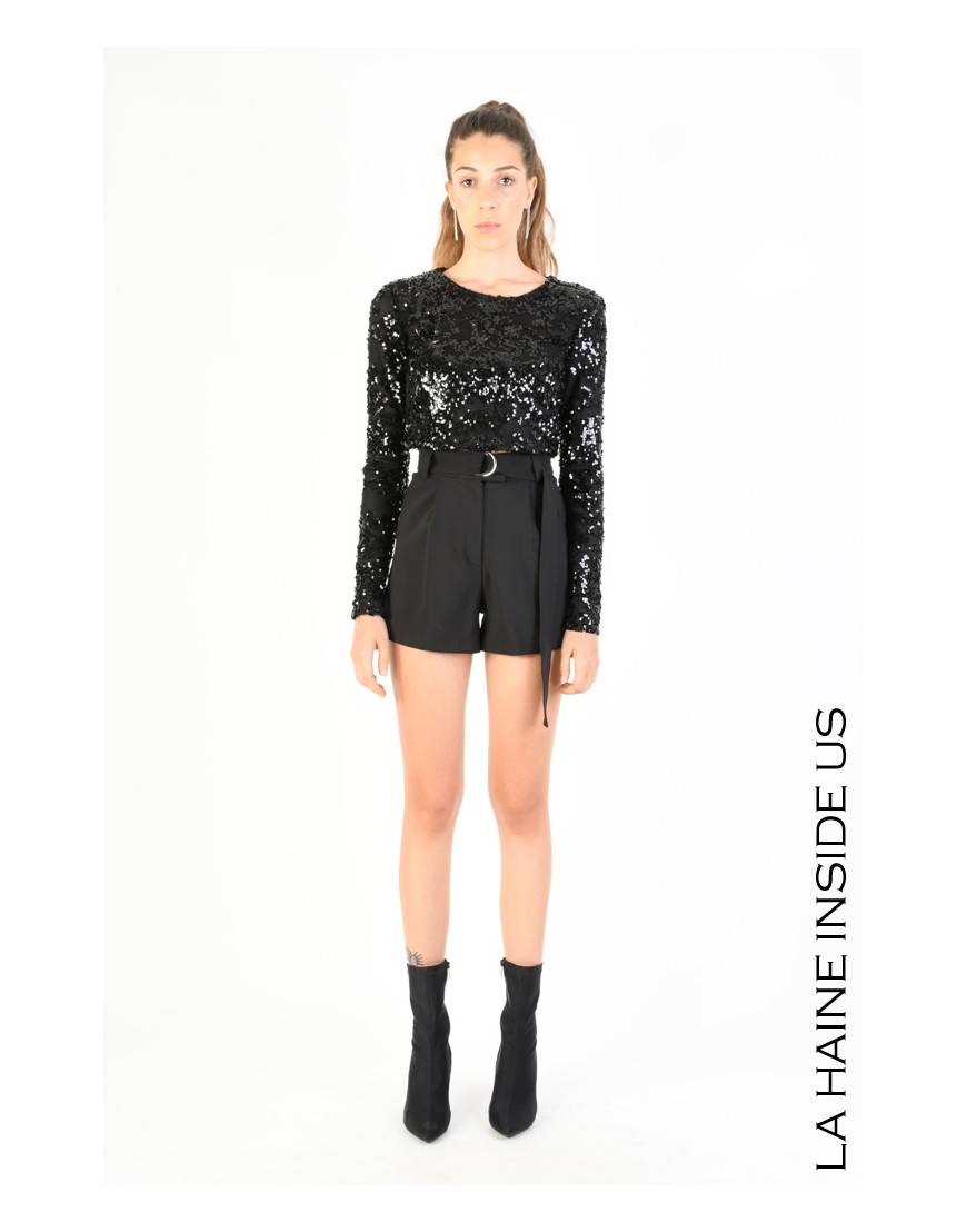 La Haine Inside Us 4B LW751 T-SHIRT Nero