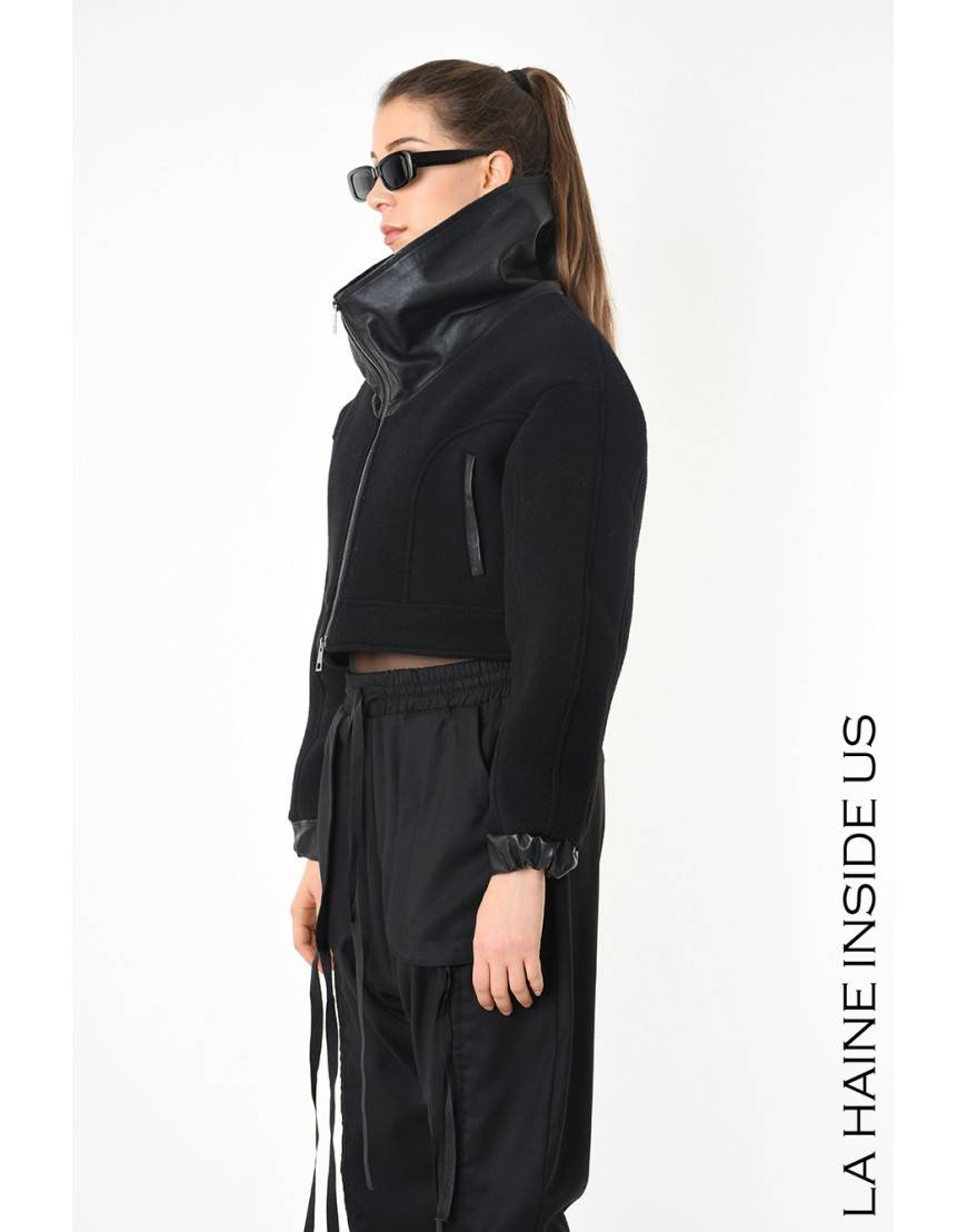 La Haine Inside Us 4B LW796 BOMBER Nero