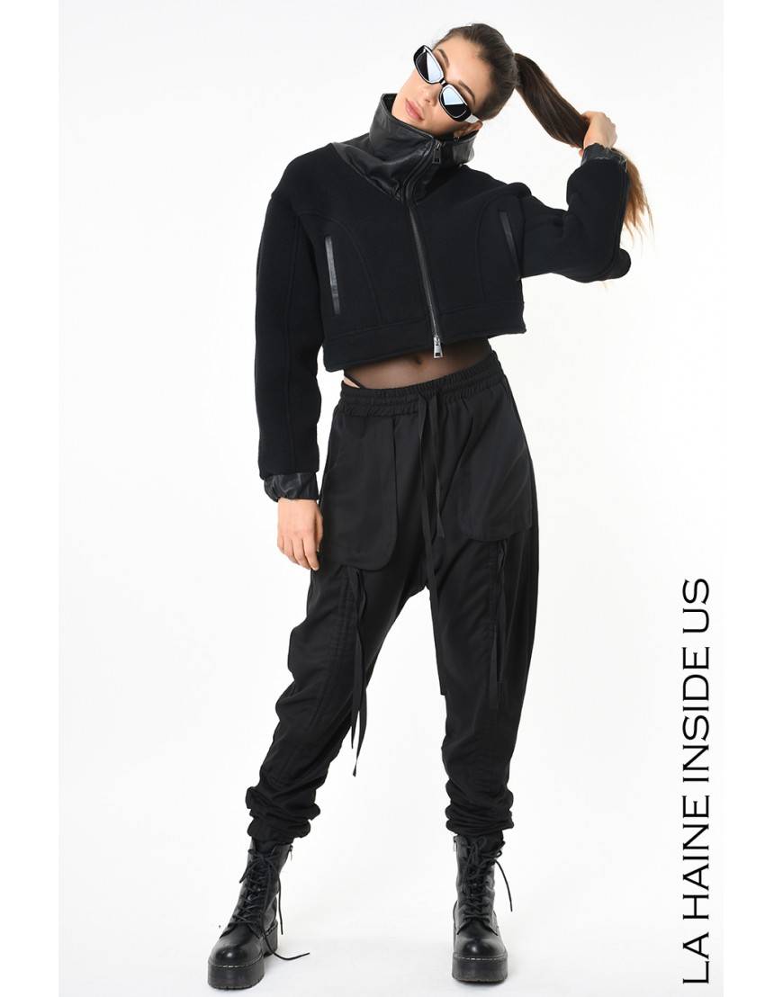 La haine inside us 4B LW796 BOMBER Nero