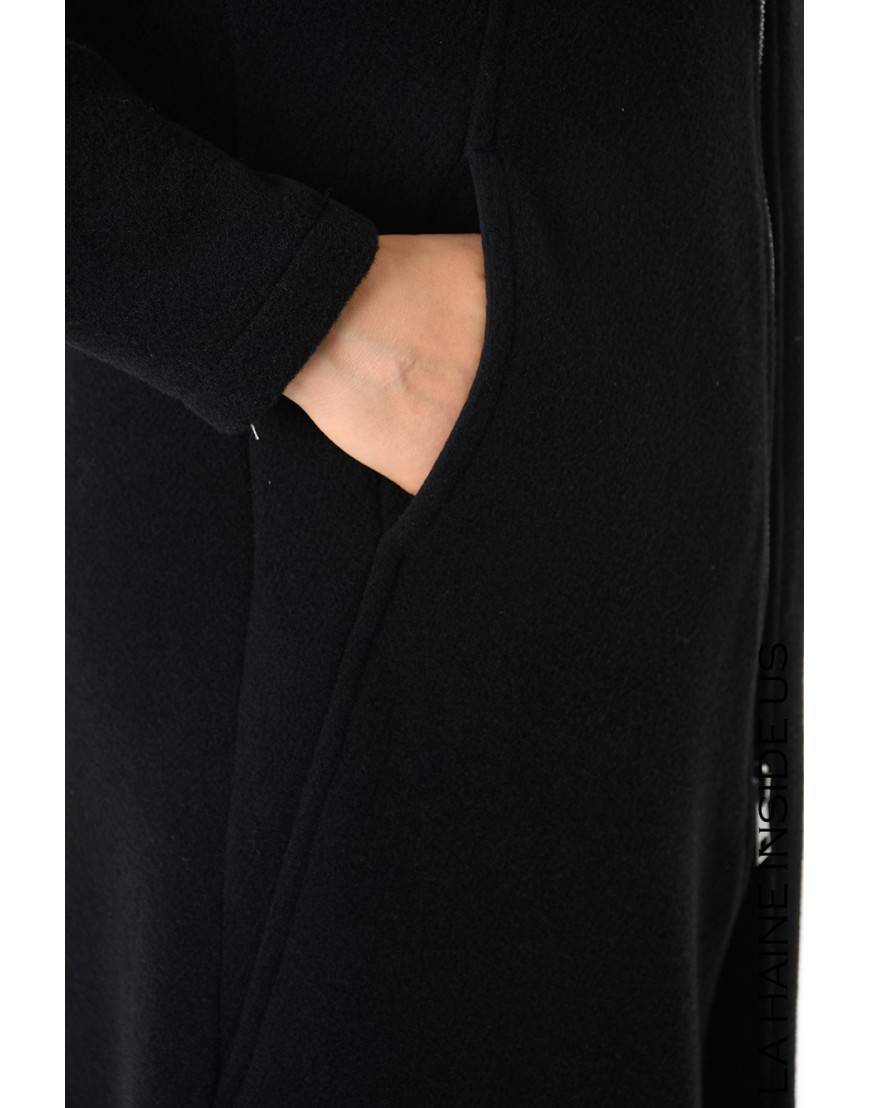 La Haine Inside Us 4B LW798 CAPPOTTO Nero
