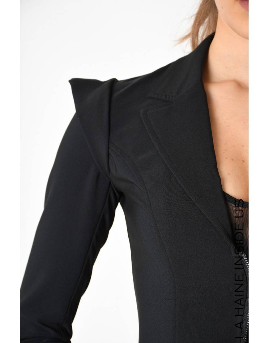 La Haine Inside Us 4B LW805 GIACCA Nero