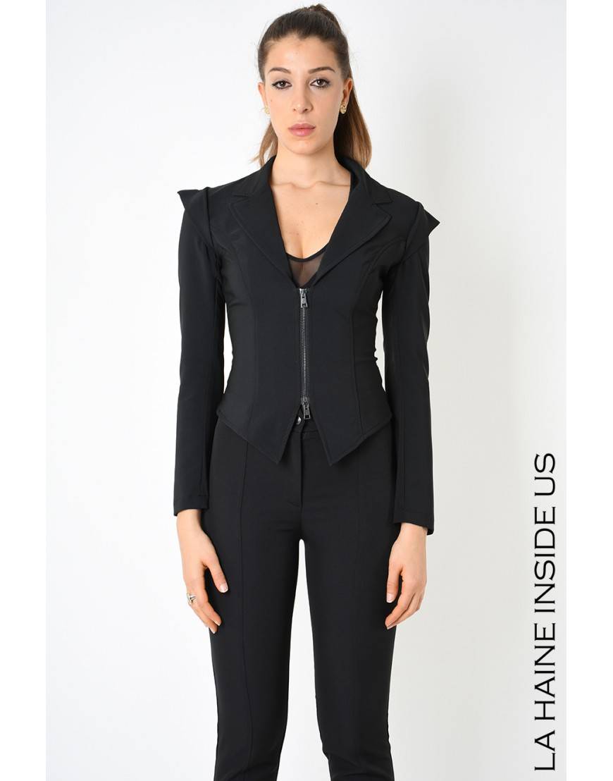 La haine inside us 4B LW805 GIACCA Nero