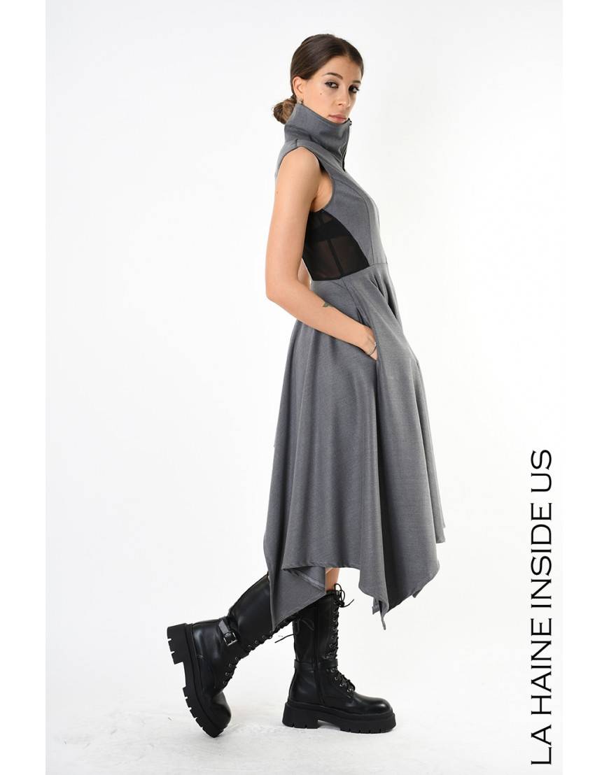 La Haine Inside Us 4B LW824 ABITO Grigio