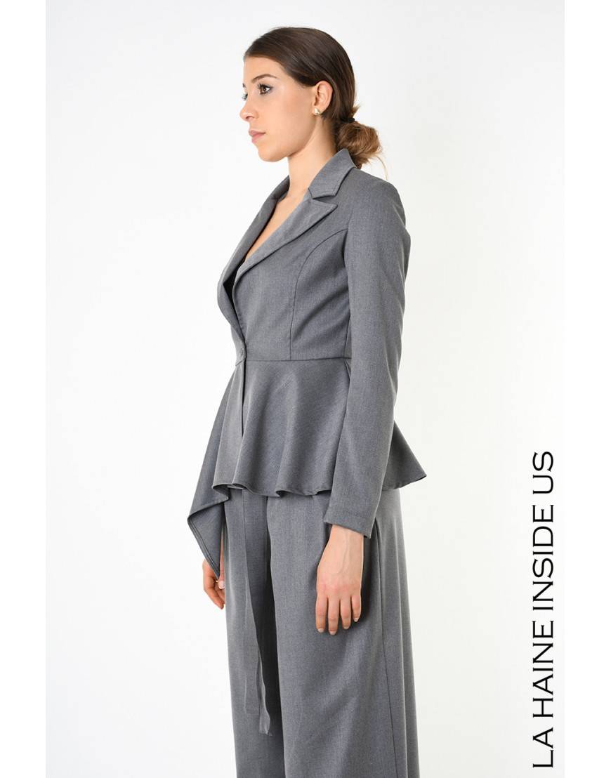 La Haine Inside Us 4B LW828 GIACCA Grigio