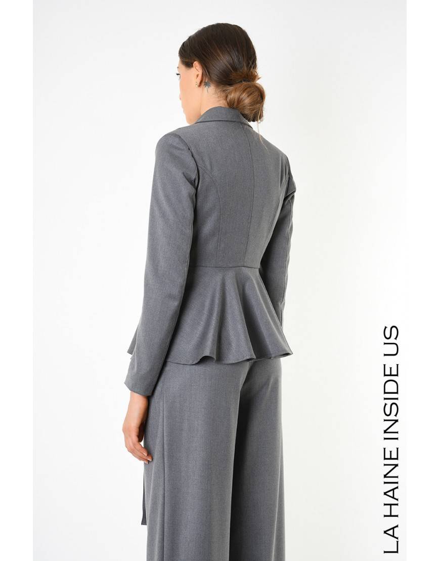 La Haine Inside Us 4B LW828 GIACCA Grigio