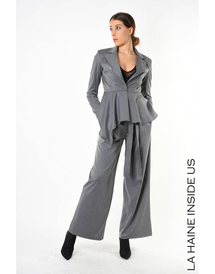 La haine inside us 4B LW828 GIACCA Grigio