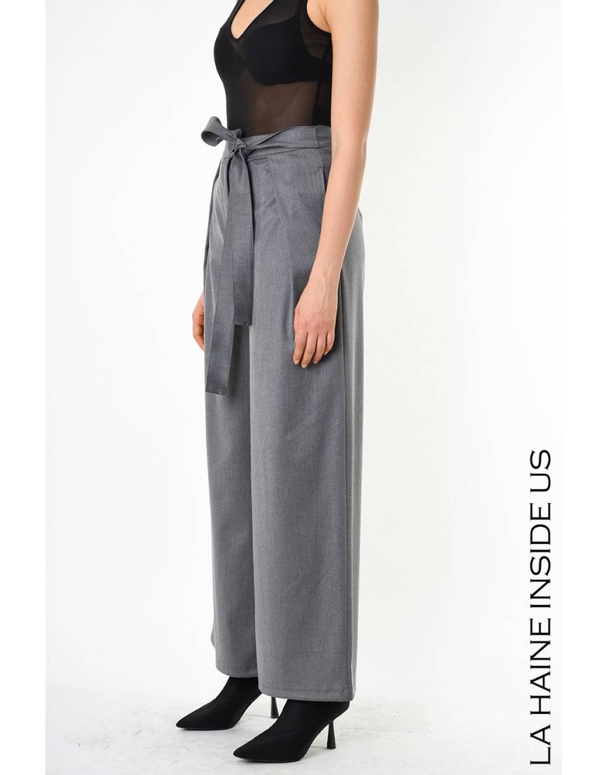 La Haine Inside Us 4B LW829 PANTALONE Grigio