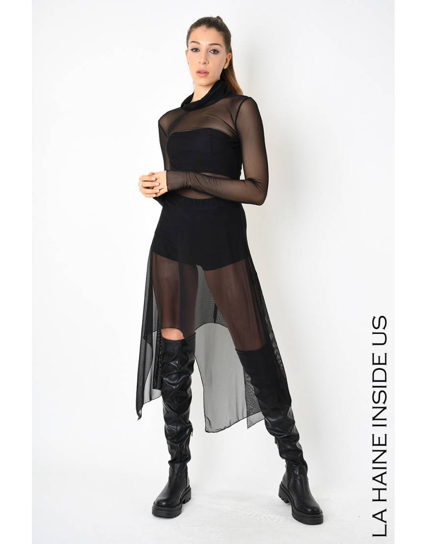 La Haine Inside Us 4B LW830 ABITO Nero