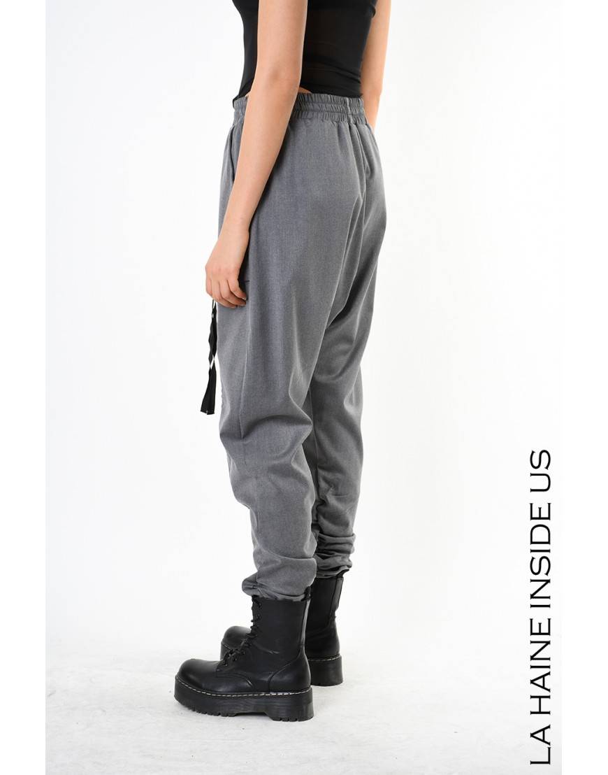 La Haine Inside Us 4B LW836 PANTALONE Grigio