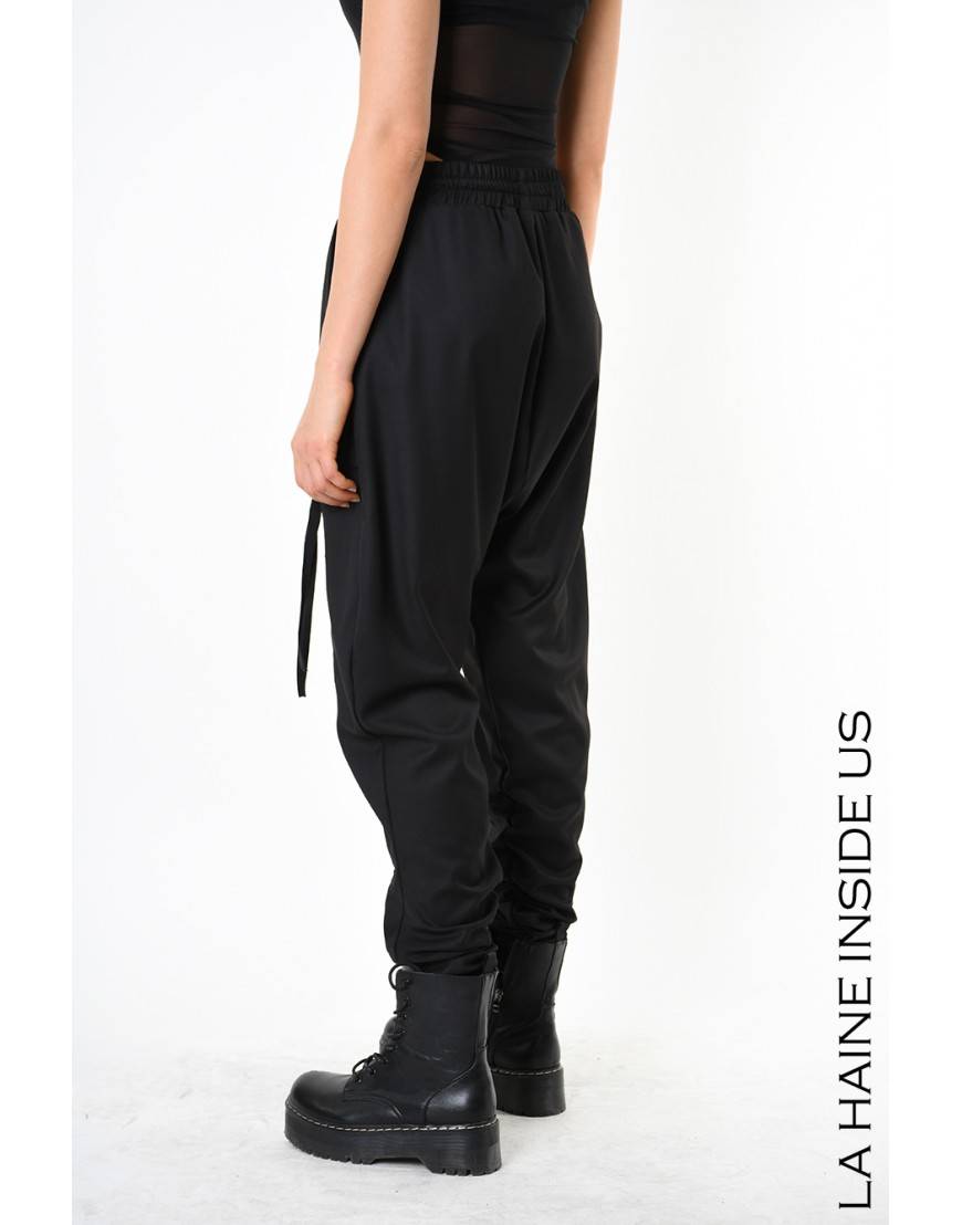 La Haine Inside Us 4B LW836 PANTALONE Nero