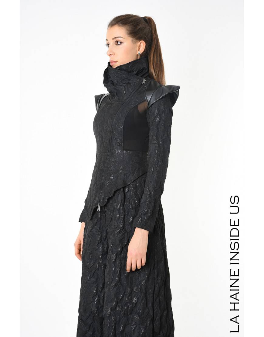 La Haine Inside Us 4B LW849 GIACCA Nero