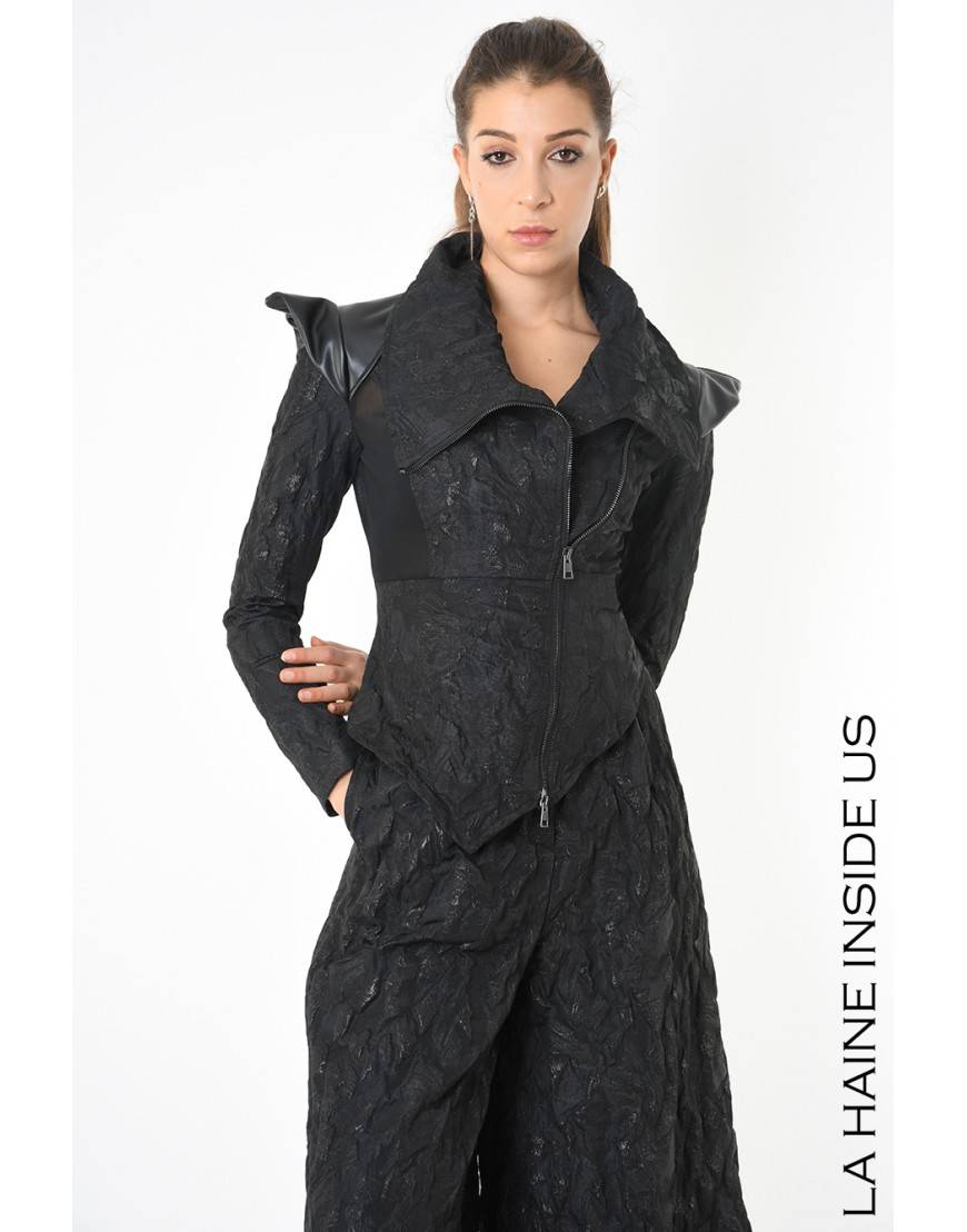 La haine inside us 4B LW849 GIACCA Nero