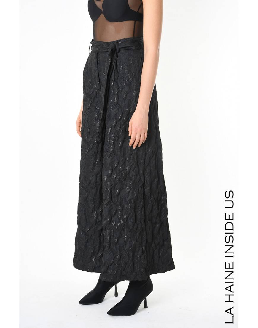 La Haine Inside Us 4B LW850 PANTALONE Nero