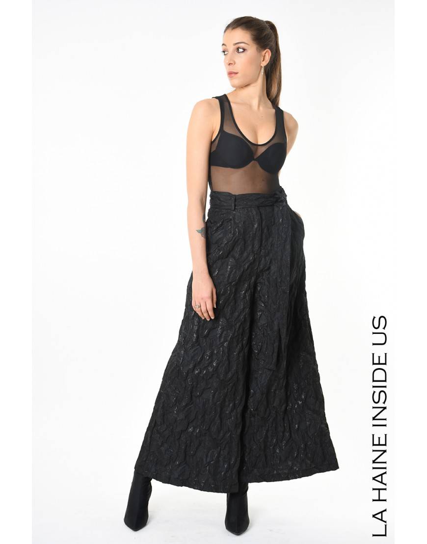 La haine inside us 4B LW850 PANTALONE Nero