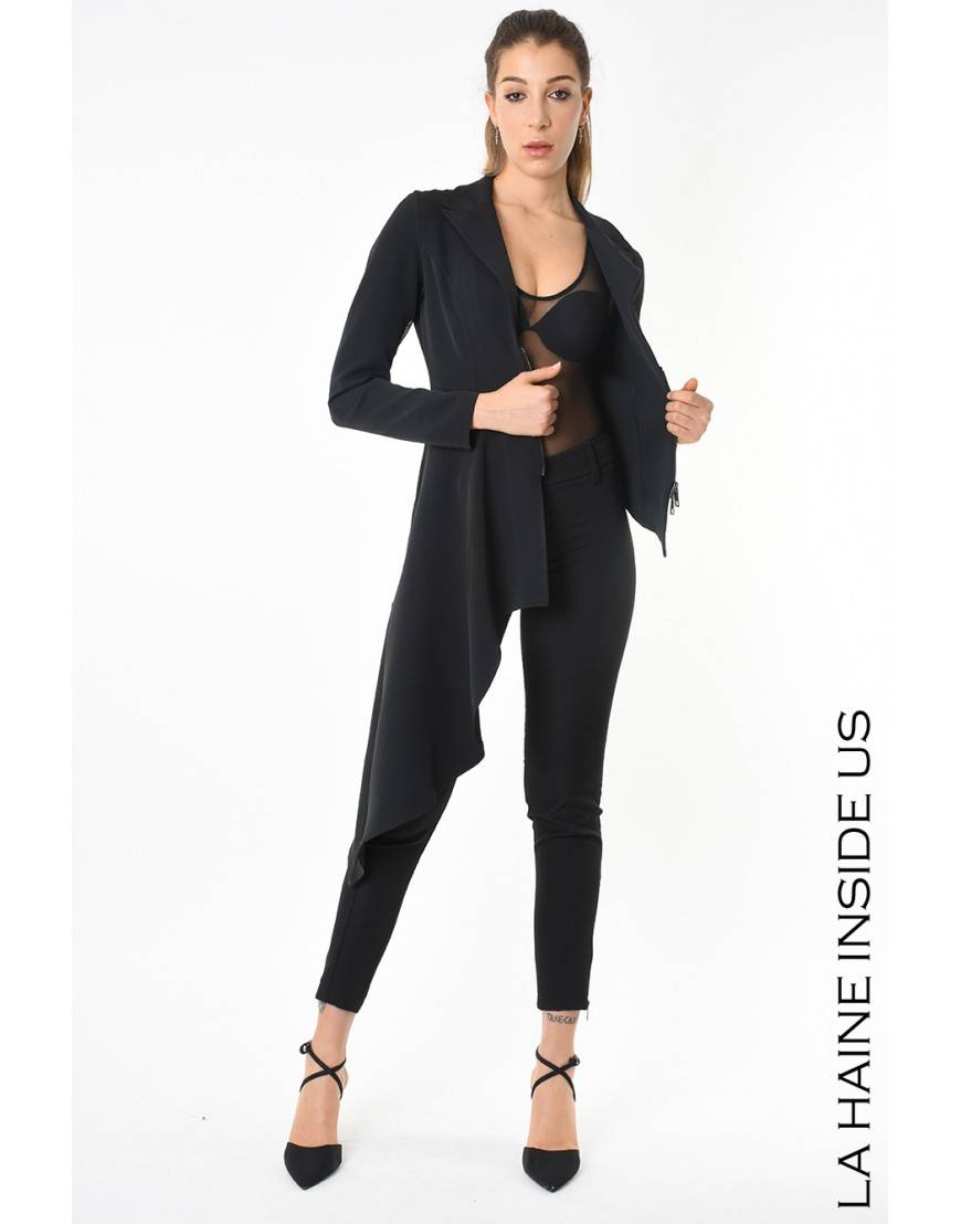 La Haine Inside Us 4B LW870 GIACCA Nero